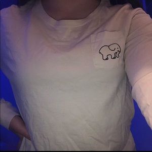 white, sunset ivory ella long-sleeve